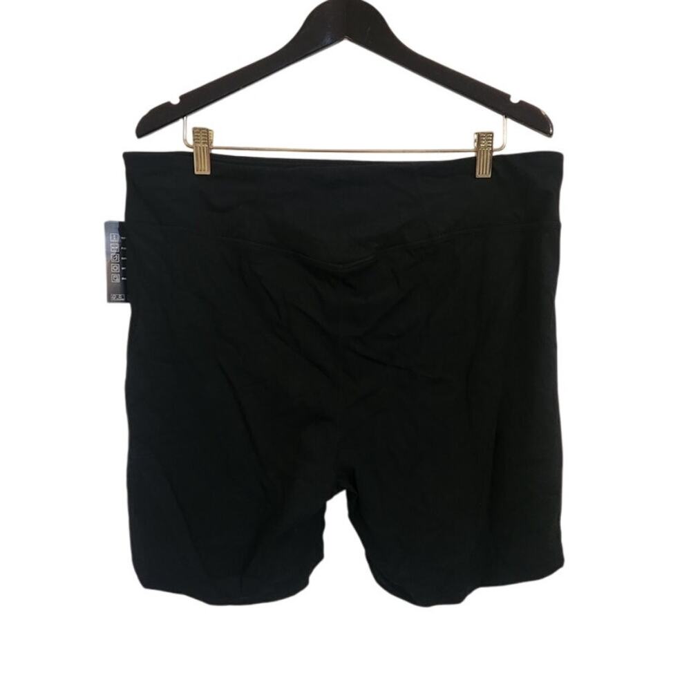 NWT Ideology Women's Black Workout Shorts XXL - Picture 4 of 5